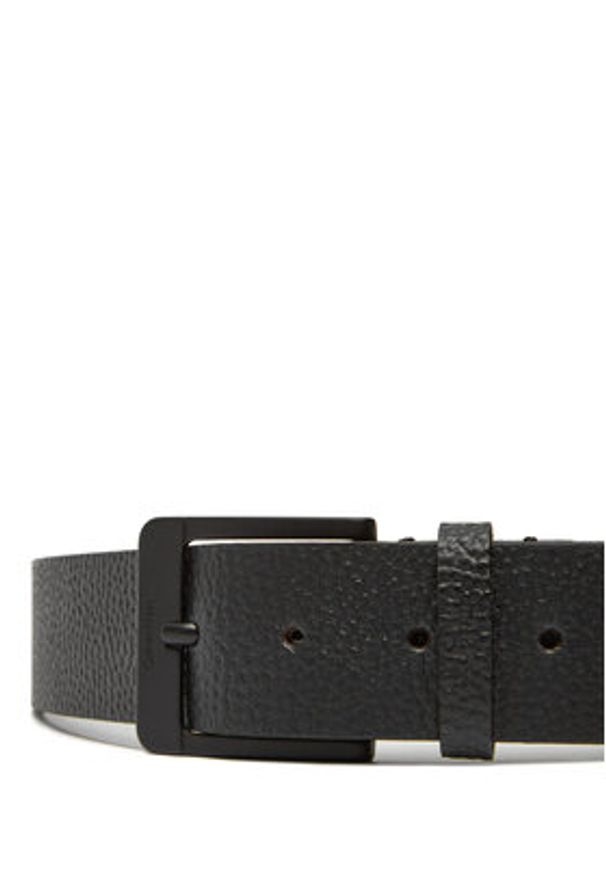 Calvin Klein Jeans Pasek Męski Classic 40Mm LV04G7021G Czarny. Kolor: czarny. Materiał: skóra