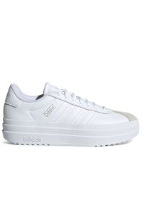 Adidas - Buty adidas Sportswear VL Court Bold IH3082 - białe. Kolor: biały. Materiał: materiał, syntetyk, guma. Szerokość cholewki: normalna. Wzór: aplikacja. Obcas: na platformie