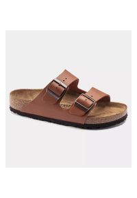 Klapki Birkenstock Arizona Bs M 1019019 brązowe. Zapięcie: sprzączka. Kolor: brązowy. Materiał: skóra, syntetyk, materiał #6