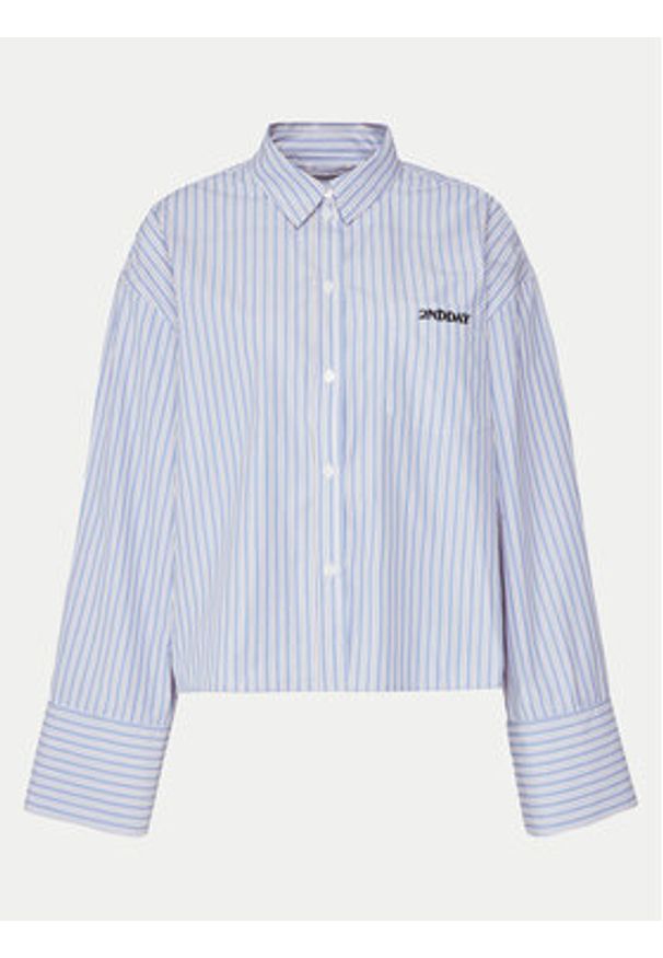 2NDDAY Koszula 2251131215 Niebieski Regular Fit. Kolor: niebieski. Materiał: bawełna