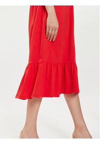 only - ONLY Sukienka codzienna May 15252525 Czerwony Regular Fit. Okazja: na co dzień. Kolor: czerwony. Materiał: bawełna. Typ sukienki: proste. Styl: casual #7