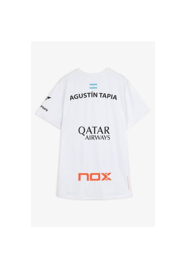 NOX - Nox Sponsors At10 T-shirt. Kolor: biały