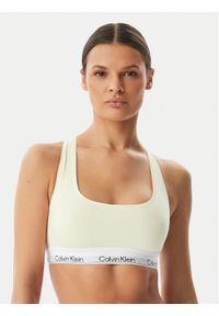 Calvin Klein Underwear Biustonosz top LV00QF8493 Kremowy. Kolor: kremowy. Materiał: bawełna #1