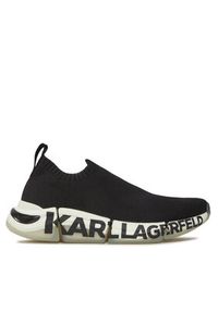 Karl Lagerfeld - KARL LAGERFELD Sneakersy KL63213 Czarny. Kolor: czarny. Materiał: materiał #4