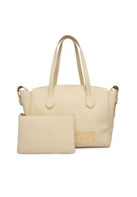 Love Moschino - LOVE MOSCHINO Torebka JC4243PP0OKD0110 Biały. Kolor: biały. Materiał: skórzane #1