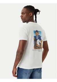 Polo Ralph Lauren T-Shirt 710B21952001 Biały Regular Fit. Typ kołnierza: polo. Kolor: biały. Materiał: bawełna #1