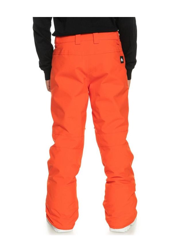 Spodnie snowboardowe dziecięce Quiksilver Estate Youth. Kolor: wielokolorowy, czerwony, pomarańczowy. Sezon: zima. Sport: snowboard
