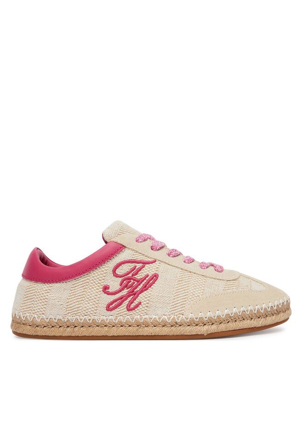 TOMMY HILFIGER - Espadryle Tommy Hilfiger. Kolor: beżowy