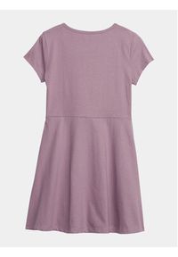 GAP - Gap Sukienka codzienna 792417-01 Fioletowy Regular Fit. Okazja: na co dzień. Kolor: fioletowy. Materiał: bawełna. Typ sukienki: proste. Styl: casual #3