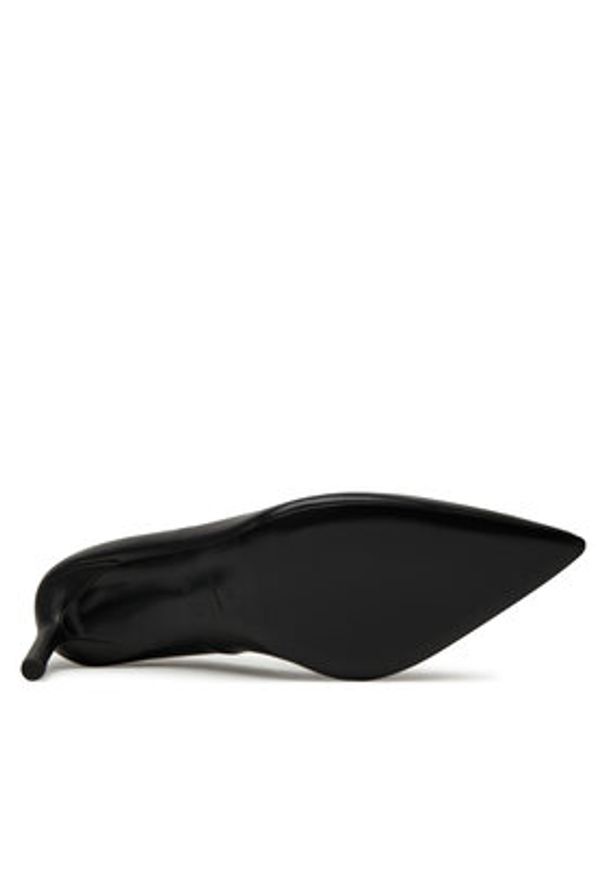 BOSS Szpilki Gracey 50548540 Czarny. Kolor: czarny. Materiał: skóra. Obcas: na szpilce