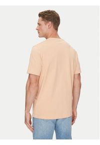 Guess T-Shirt M4YI0A KCCM1 Pomarańczowy Regular Fit. Kolor: pomarańczowy. Materiał: bawełna #4