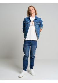 Big-Star - Spodnie jeans chłopięce ze zwężoną nogawką Noah 363. Kolor: niebieski. Materiał: jeans. Styl: klasyczny #1