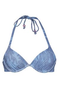 Chantelle Góra od bikini Easy Pop C22JMA Niebieski. Kolor: niebieski. Materiał: syntetyk #4
