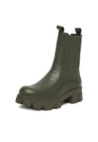 DeeZee Sztyblety 12837-22 Khaki. Kolor: brązowy. Materiał: syntetyk, materiał #6
