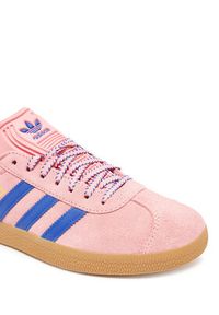 Adidas - adidas Sneakersy Gazelle JH7213 Różowy. Kolor: różowy. Materiał: zamsz, skóra. Model: Adidas Gazelle #4