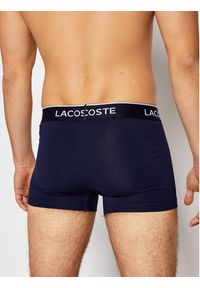 Lacoste Komplet 3 par bokserek 5H3401 Granatowy. Kolor: niebieski. Materiał: bawełna #7