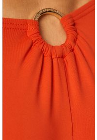 Michael Kors - Figi kąpielowe. Kolor: pomarańczowy. Materiał: poliester, materiał, nylon. Wzór: gładki #4