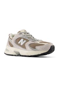 Buty unisex New Balance MR530CN – brązowe. Okazja: na co dzień. Kolor: brązowy. Materiał: zamsz, skóra, materiał, syntetyk. Szerokość cholewki: normalna. Sezon: lato #3