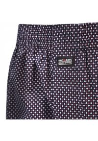 Męskie Bokserki Bawełniane - Pako Jeans - Drobny Groszek. Kolor: brązowy, wielokolorowy, beżowy. Materiał: bawełna. Wzór: grochy #4