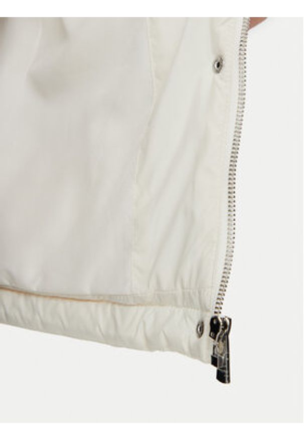 Morgan Kurtka przejściowa 251-GBOWIE Écru Regular Fit. Materiał: syntetyk