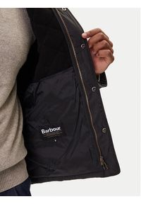 Barbour Kurtka przejściowa Powell MQU0281BK11 Czarny Slim Fit. Kolor: czarny. Materiał: syntetyk #6