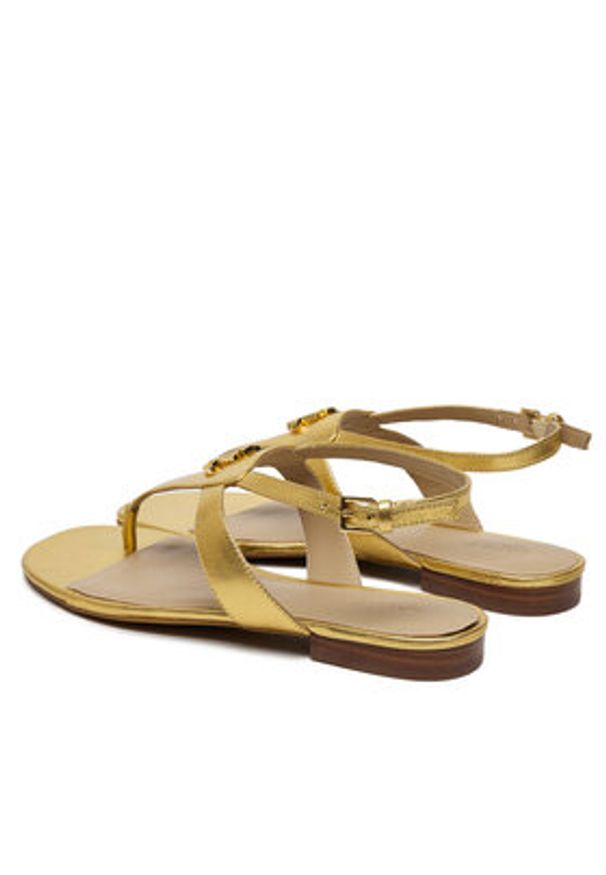 Lauren Ralph Lauren - LAUREN RALPH LAUREN Sandały Everley 802959147001 Złoty. Kolor: złoty. Materiał: skóra