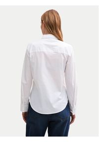 Tom Tailor Koszula 1045243 Biały Regular Fit. Kolor: biały. Materiał: bawełna