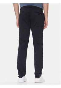 Bugatti Spodnie materiałowe 4036 36827 Granatowy Slim Fit. Kolor: niebieski. Materiał: syntetyk #4