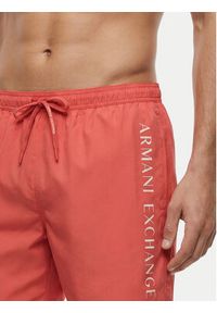 Armani Exchange Szorty kąpielowe XM000832 AF22573 U4029 Różowy Regular Fit. Kolor: różowy. Materiał: syntetyk #3