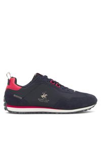 Sneakersy Beverly Hills Polo Club. Kolor: niebieski