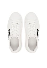 DKNY Sneakersy Leon K1533693 Biały. Kolor: biały. Materiał: skóra #6