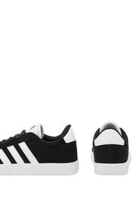 Adidas - adidas Sneakersy Court 3.0 K ID6313 Czarny. Kolor: czarny. Materiał: zamsz, skóra #4