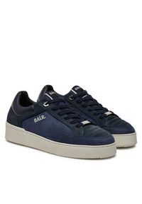 BALR. Sneakersy Bt Leather Sneaker B1511.1045.1191 Granatowy. Kolor: niebieski. Materiał: nubuk, skóra #4