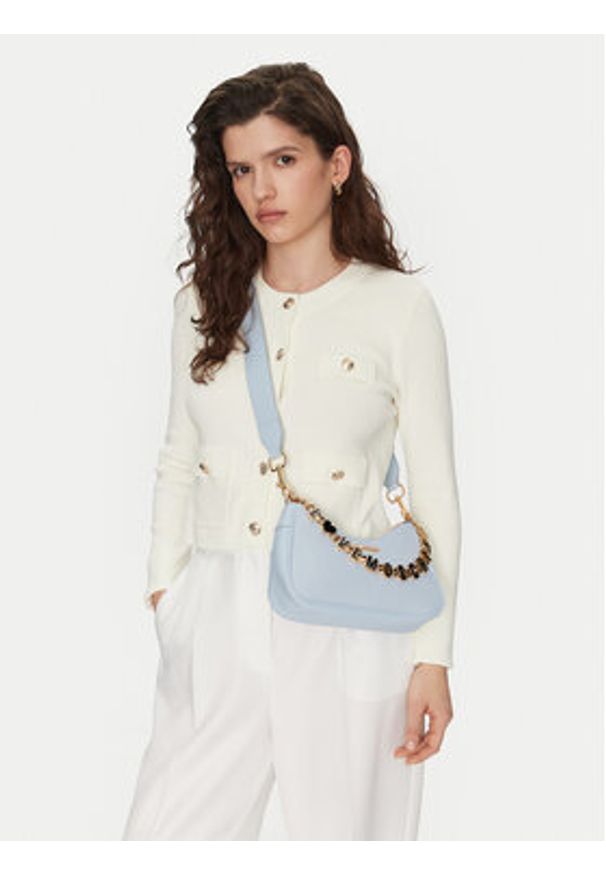 Love Moschino - LOVE MOSCHINO Torebka JC4070PP1ML1371A Błękitny. Kolor: niebieski. Materiał: skórzane