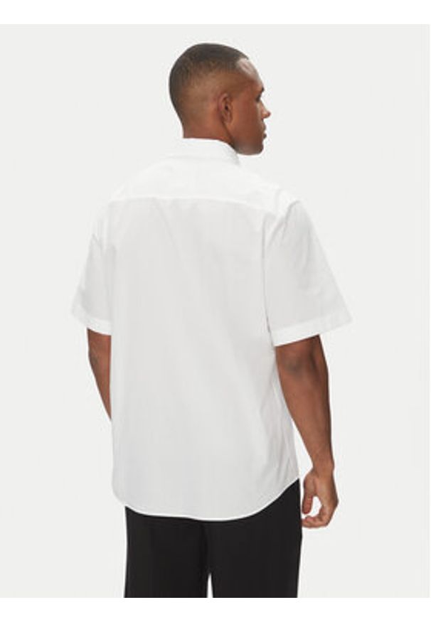 Versace Jeans Couture Koszula 78GALY11 Biały Regular Fit. Kolor: biały. Materiał: bawełna