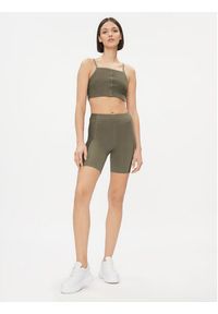 Reebok Szorty sportowe Yoga Performance IM4041 Zielony Tight Fit. Kolor: zielony. Materiał: syntetyk #5