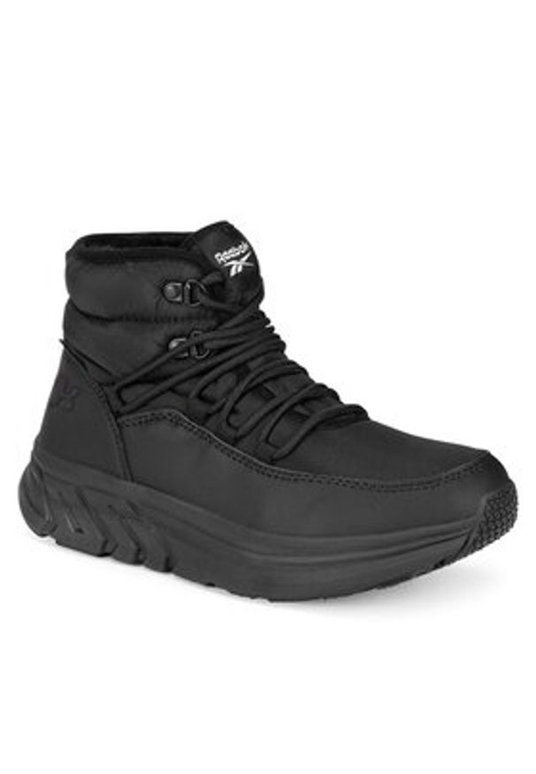 Reebok Botki H1-048 WW Czarny. Kolor: czarny. Materiał: materiał