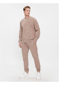 BOSS - Boss Spodnie dresowe Se_Bosslogoraw 50505271 Brązowy Regular Fit. Kolor: brązowy. Materiał: bawełna #5