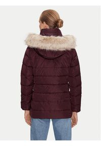 TOMMY HILFIGER - Tommy Hilfiger Kurtka puchowa WW0WW43600 Fioletowy Regular Fit. Kolor: fioletowy. Materiał: syntetyk #4