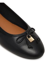 TOMMY HILFIGER - Tommy Hilfiger Baleriny Smooth Lthr Ballet FW0FW09006 Czarny. Kolor: czarny. Materiał: skóra #3