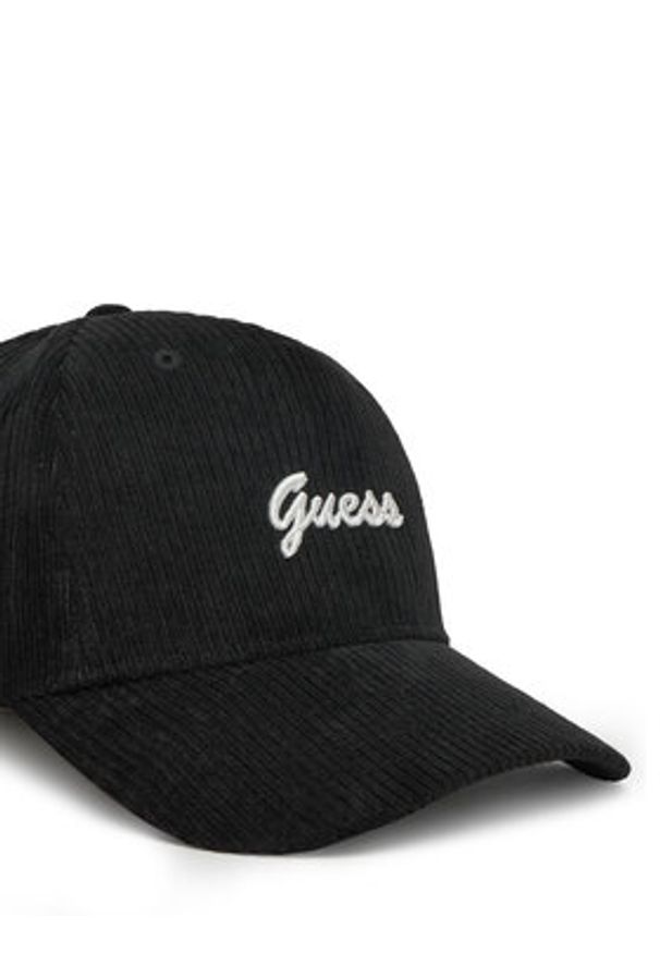 Guess Czapka z daszkiem V5BZ10 WF760 Czarny. Kolor: czarny. Materiał: poliester