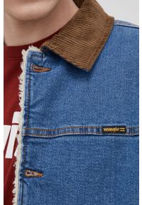 Billabong Kurtka jeansowa x Wrangler męska przejściowa. Kolor: niebieski. Materiał: jeans #2