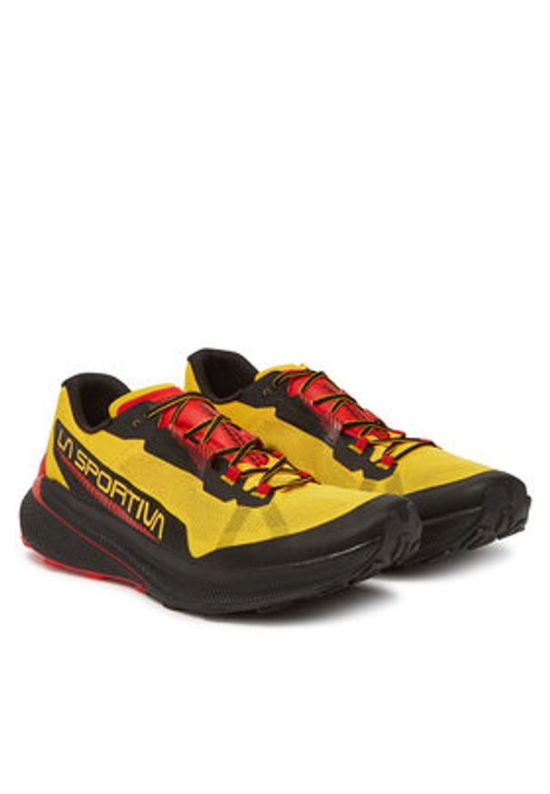 LA SPORTIVA - La Sportiva Buty do biegania Prodigio 56Q100999 Żółty. Kolor: żółty. Materiał: materiał