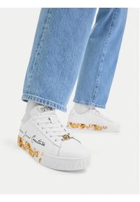 Versace Jeans Couture Sneakersy 80VA3SKL ZPB79 G03 Biały. Kolor: biały. Materiał: skóra #3