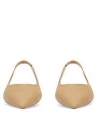 Nine West Baleriny WFA2551-2 Beżowy. Kolor: beżowy. Materiał: skóra #8