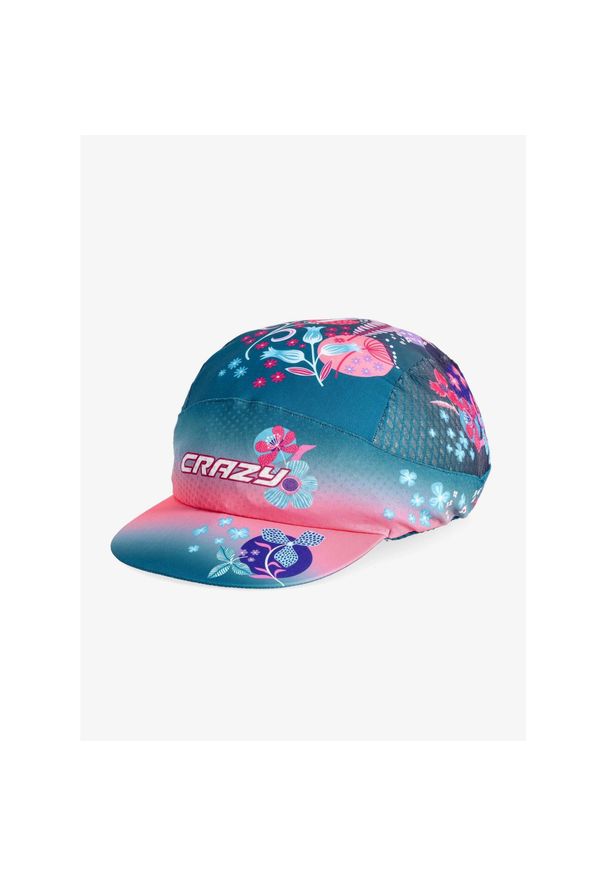 CRAZY - Czapka z daszkiem do biegania Crazy Pacman Cap Run - dardik. Kolor: zielony