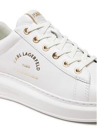 Karl Lagerfeld - KARL LAGERFELD Sneakersy KL62538K Biały. Kolor: biały. Materiał: skóra #4