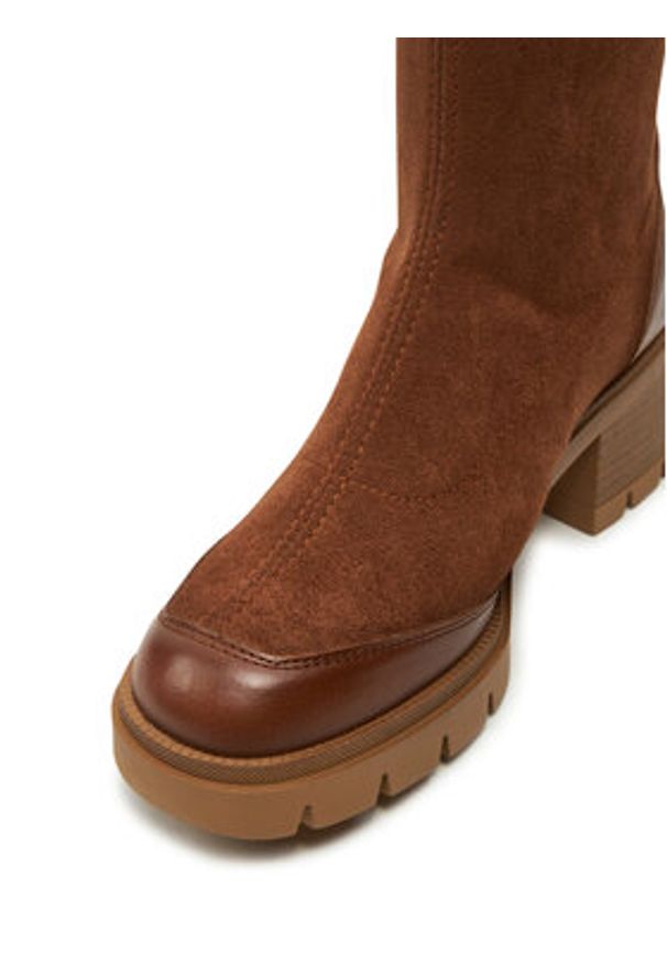 Hispanitas Kozaki HI243682 Brązowy. Kolor: brązowy. Materiał: materiał