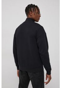 Premium by Jack&Jones - Bluza bawełniana. Kolor: czarny. Materiał: bawełna. Wzór: gładki #3