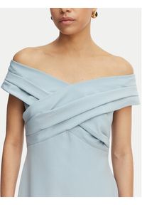 Lauren Ralph Lauren - LAUREN RALPH LAUREN Sukienka wieczorowa 253936391008 Błękitny Slim Fit. Kolor: niebieski. Materiał: syntetyk. Styl: wizytowy #4